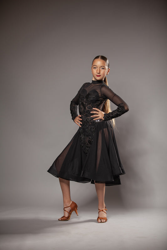 RENT ME: Romance black dress in size Small