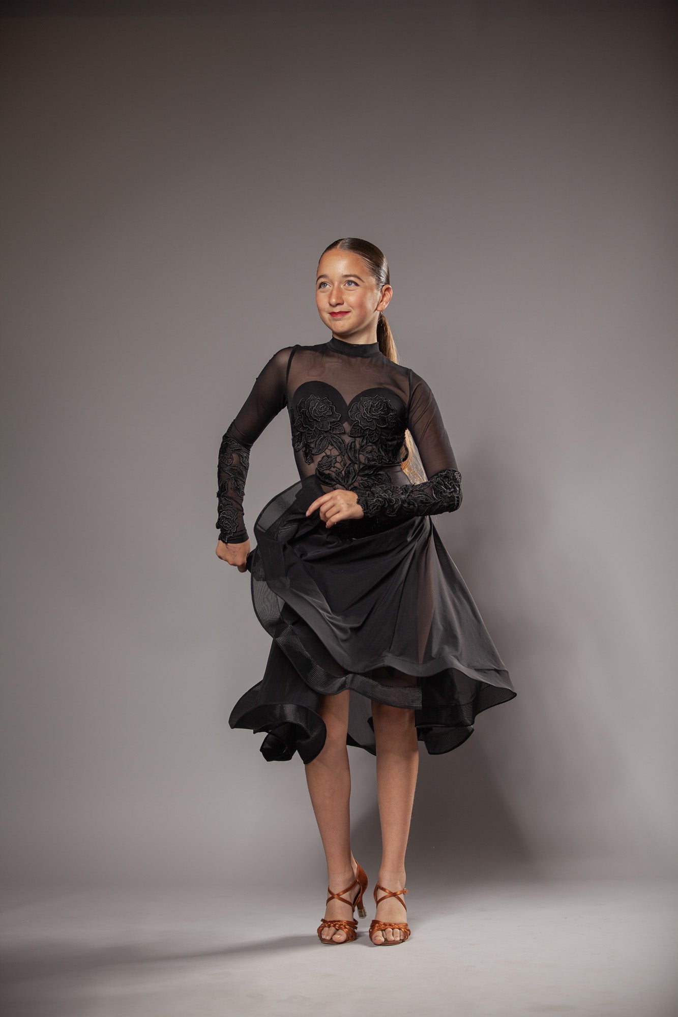 RENT ME: Romance black dress in size Small